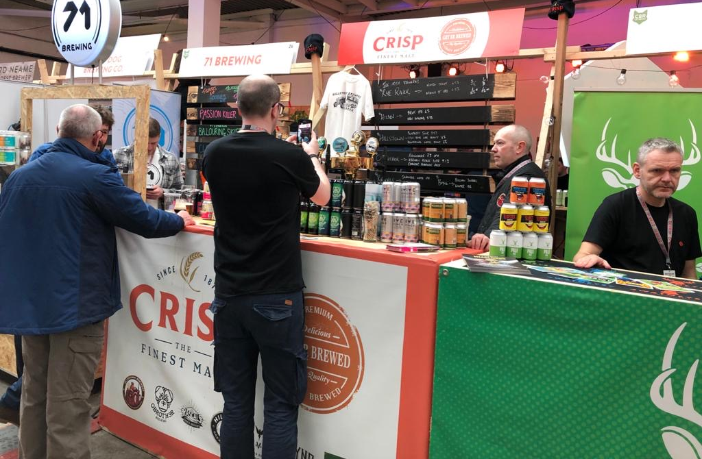 Crisp Malt at Craft Beer Rising (CBR) 2019