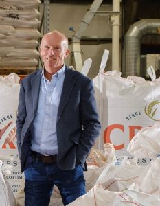JOHN HUTCHESON, WHO GROWS BARLEY AT LECKERSTONE FARM, DUNFERMLINE, HAS BEEN SUPPLYING CRISP MALT FOR FIVE YEARS