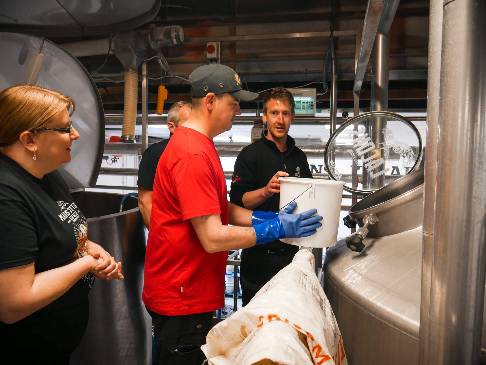 Award winning craft brewers Lacon's in Great Yarmouth Norfolk, on a brew day as part of our brewing case study.